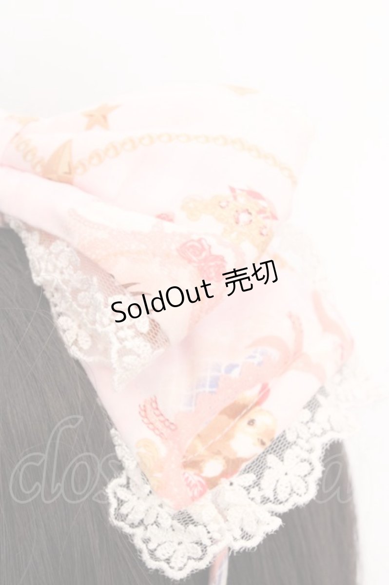 画像2: metamorphose / Dreamy Eggワンピースセットのカチューシャ  ピンク O-26-05-10-5065-ME-OP-OW-OS (2)