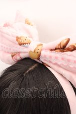 画像2: metamorphose / くまちゃんのBakery cafeリボンカチューシャ  ピンク O-26-05-10-5066-ME-AC-OW-OS (2)