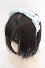 画像1: metamorphose / リトルバレリーナ リボンカチューシャ  サックス O-26-05-10-5069-ME-AC-OW-OS (1)