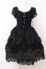 画像1: metamorphose / ジュリエットジャンパースカート  紺系 O-26-05-10-5012-ME-OP-OW-OS (1)