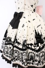 画像3: metamorphose / Cinderella〜小さなガラスの靴〜ミニジャンパースカート  アンティークホワイト O-26-05-10-5014-ME-OP-OW-OS (3)
