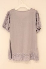 画像3: axes femme / カップケーキプリントチュニック  ラベンダー O-26-05-11-032-AX-TO-IG-OS (3)