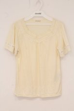 画像1: axes femme / ハシゴレース使いインナープルオーバー M アイボリー O-26-05-11-039-AX-TO-IG-OS (1)