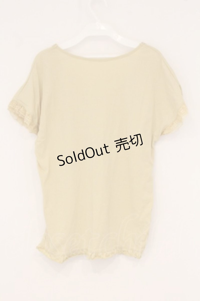 画像3: axes femme / 天使プリントTシャツ M イエロー O-26-05-11-044-AX-TS-IG-OS (3)