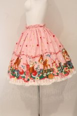 画像4: metamorphose / もりのおはなしスカート  ピンク O-26-05-11-056-ME-SK-OW-OS (4)