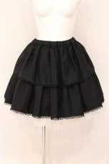 画像1: Sheglit / シャンブレーティアードスカート M ブラック×ラメネイビー O-26-05-11-062-EL-SK-IG-OS (1)