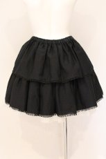 画像4: Sheglit / シャンブレーティアードスカート M ブラック×ラメネイビー O-26-05-11-062-EL-SK-IG-OS (4)