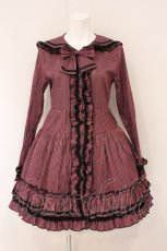 画像1: PUTUMAYO / 王冠刺繍セーラーワンピース  ピンク O-26-05-11-063-PT-OP-OW-OS (1)