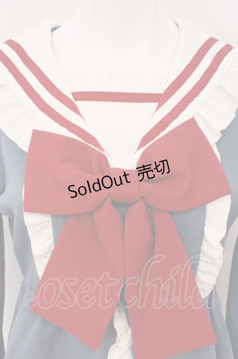 画像2: DearMyLove / セーラーフリルアイドルセットアップ S ブルー×シロ O-26-05-11-068-GO-OP-IG-OS (2)