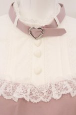 画像2: DearMyLove / ハートチョーカーヨークセットアップ S ピンク O-26-05-11-069-GO-OP-IG-OS (2)