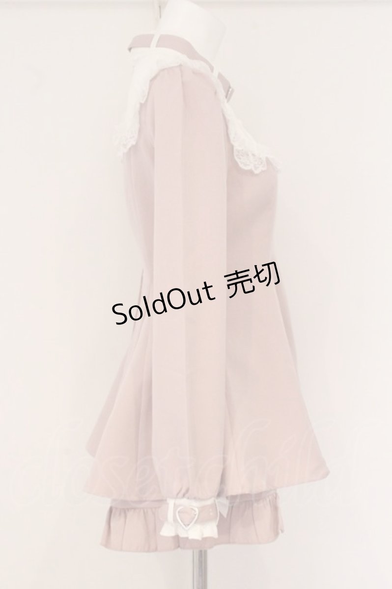 画像3: DearMyLove / ハートチョーカーヨークセットアップ S ピンク O-26-05-11-069-GO-OP-IG-OS (3)