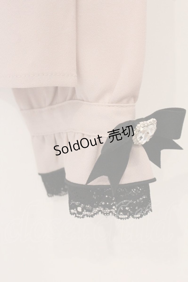 画像3: Dear My Love / ハートベルトチョーカービジューブラウス M ピンク O-26-05-11-072-LO-BL-IG-OS (3)