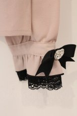 画像3: Dear My Love / ハートベルトチョーカービジューブラウス M ピンク O-26-05-11-072-LO-BL-IG-OS (3)
