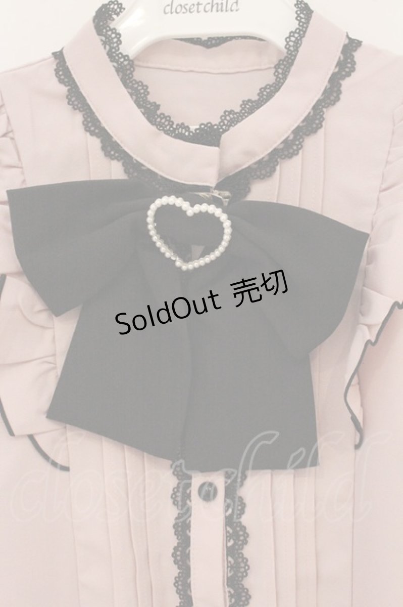 画像2: DearMyLove / 第五人格コラボ ハートバックルリボンオフショルブラウス M ピンク O-26-05-11-074-GO-BL-IG-OS (2)