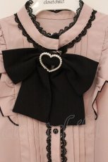 画像2: DearMyLove / 第五人格コラボ ハートバックルリボンオフショルブラウス M ピンク O-26-05-11-074-GO-BL-IG-OS (2)