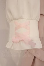 画像3: DearMyLove / ハートチョーカーベルトレースワンピース M ピンク×シロ O-26-05-11-078-GO-OP-IG-OS (3)