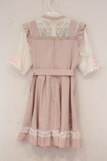 画像4: DearMyLove / ハートチョーカーベルトレースワンピース M ピンク×シロ O-26-05-11-078-GO-OP-IG-OS (4)