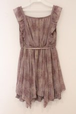 画像3: axes femme / カラーオーナメントチュニック M ラベンダー O-26-05-11-031-AX-TO-IG-OS (3)