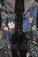 画像3: Qutie Frash / チャイナフリルベスト  ブルー O-26-05-12-041-QU-TO-IG-OS (3)