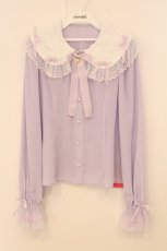 画像1: Angelic Pretty / Airy Frillブラウス  ラベンダー×シロ O-26-05-12-056-AP-BL-IG-OS (1)