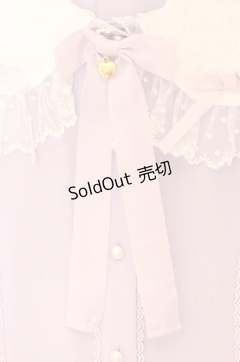 画像2: Angelic Pretty / Airy Frillブラウス  ラベンダー×シロ O-26-05-12-056-AP-BL-IG-OS (2)