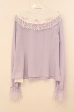 画像5: Angelic Pretty / Airy Frillブラウス  ラベンダー×シロ O-26-05-12-056-AP-BL-IG-OS (5)
