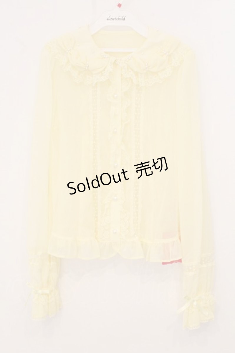 画像1: Angelic Pretty / Sweet Creamブラウス  イエロー O-26-05-12-057-AP-BL-IG-OS (1)