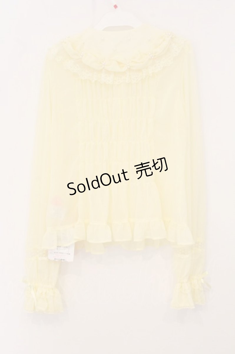 画像5: Angelic Pretty / Sweet Creamブラウス  イエロー O-26-05-12-057-AP-BL-IG-OS (5)