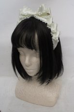 画像1: Innocent World / フリルサテンリボンカチューシャ  キナリ O-26-05-12-1001-IW-AC-OW-OS (1)