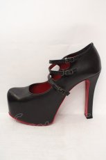 画像6: Na+H / ストラップシューズ L ブラック O-26-05-12-1040-PU-SH-IG-OS (6)