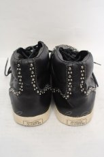 画像3: HYSTERIC GLAMOUR / レザースニーカー サイズ アウトソール26.5cm ブラック O-26-05-12-1042-PU-SH-IG-OS (3)