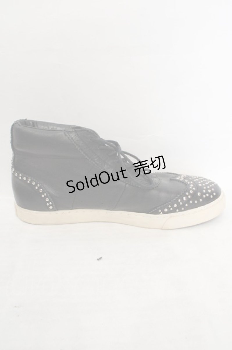 画像5: HYSTERIC GLAMOUR / レザースニーカー サイズ アウトソール26.5cm ブラック O-26-05-12-1042-PU-SH-IG-ZTK060 (5)