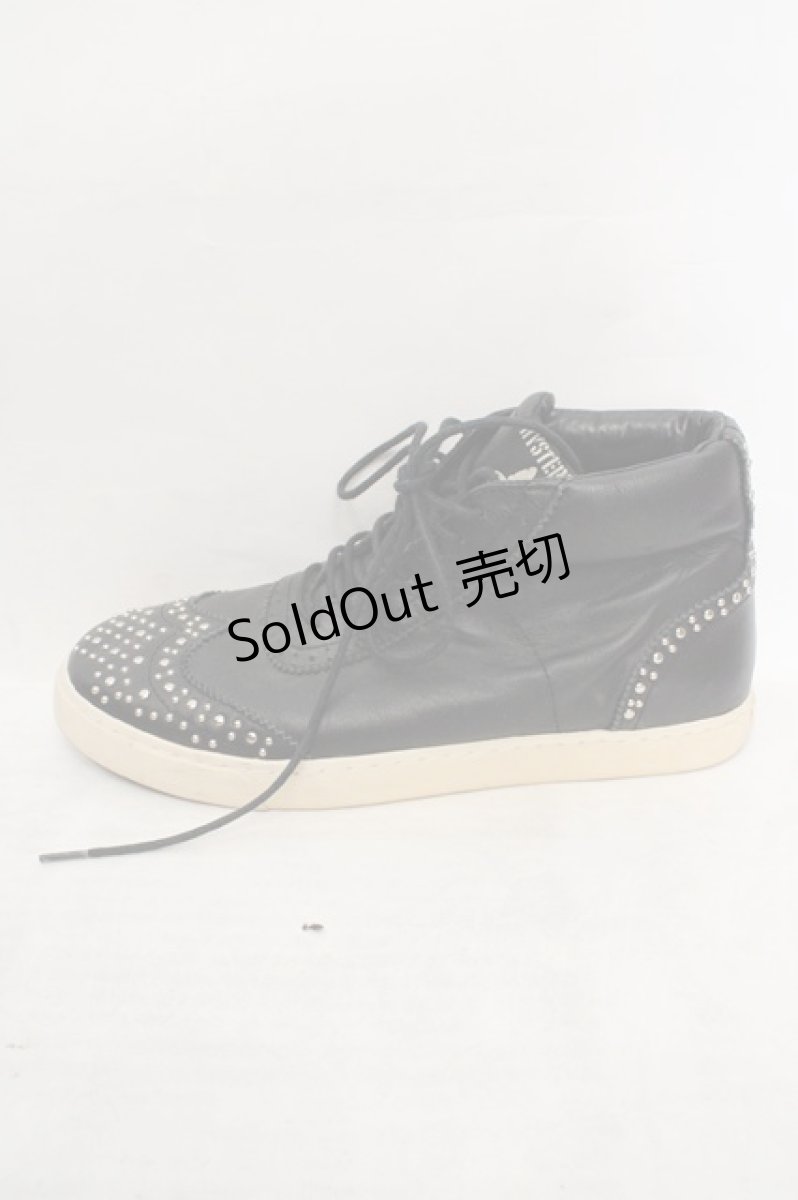 画像6: HYSTERIC GLAMOUR / レザースニーカー サイズ アウトソール26.5cm ブラック O-26-05-12-1042-PU-SH-IG-ZTK060 (6)