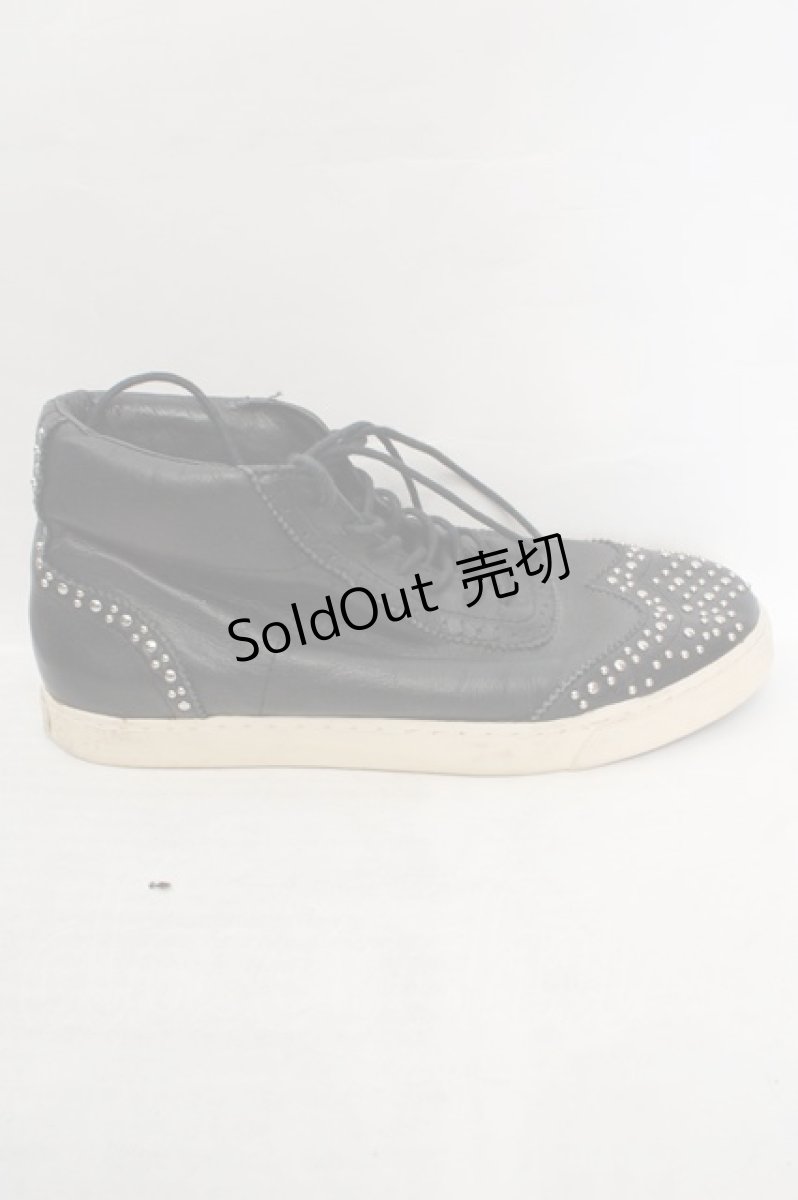画像7: HYSTERIC GLAMOUR / レザースニーカー サイズ アウトソール26.5cm ブラック O-26-05-12-1042-PU-SH-IG-ZTK060 (7)