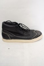 画像7: HYSTERIC GLAMOUR / レザースニーカー サイズ アウトソール26.5cm ブラック O-26-05-12-1042-PU-SH-IG-OS (7)