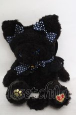 画像1: BABY,THE STARS SHINE BRIGHT / ねこくみゃポシェット  クロ×青目×ブルーリボン O-26-05-12-1054-BA-BG-OW-OS (1)