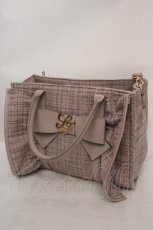 画像1: LAFARY / HAPPYBAG2026　A ツイードバッグ  ピンク O-26-05-12-1056-LO-BG-IG-OS (1)