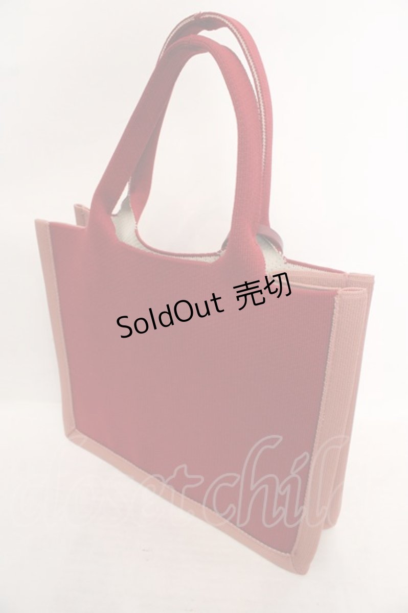 画像2: m petit by misako / サンリオキャラクターズコラボニットトートバッグ  アカ O-26-05-12-1061-LO-BG-IG-OS (2)