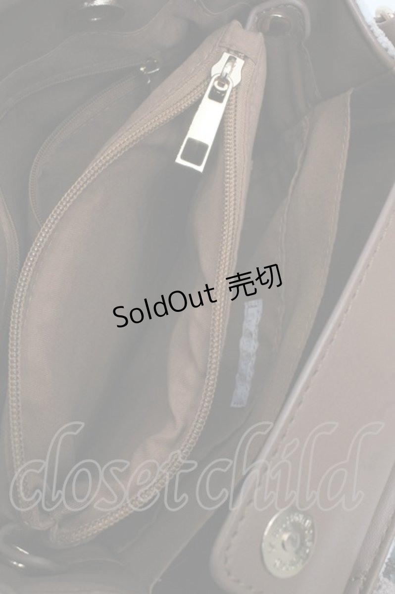 画像3: axes femme POETIQUE / ラメツイード推し活バッグ  モカ O-26-05-12-1064-AX-BG-IG-ZTK058 (3)