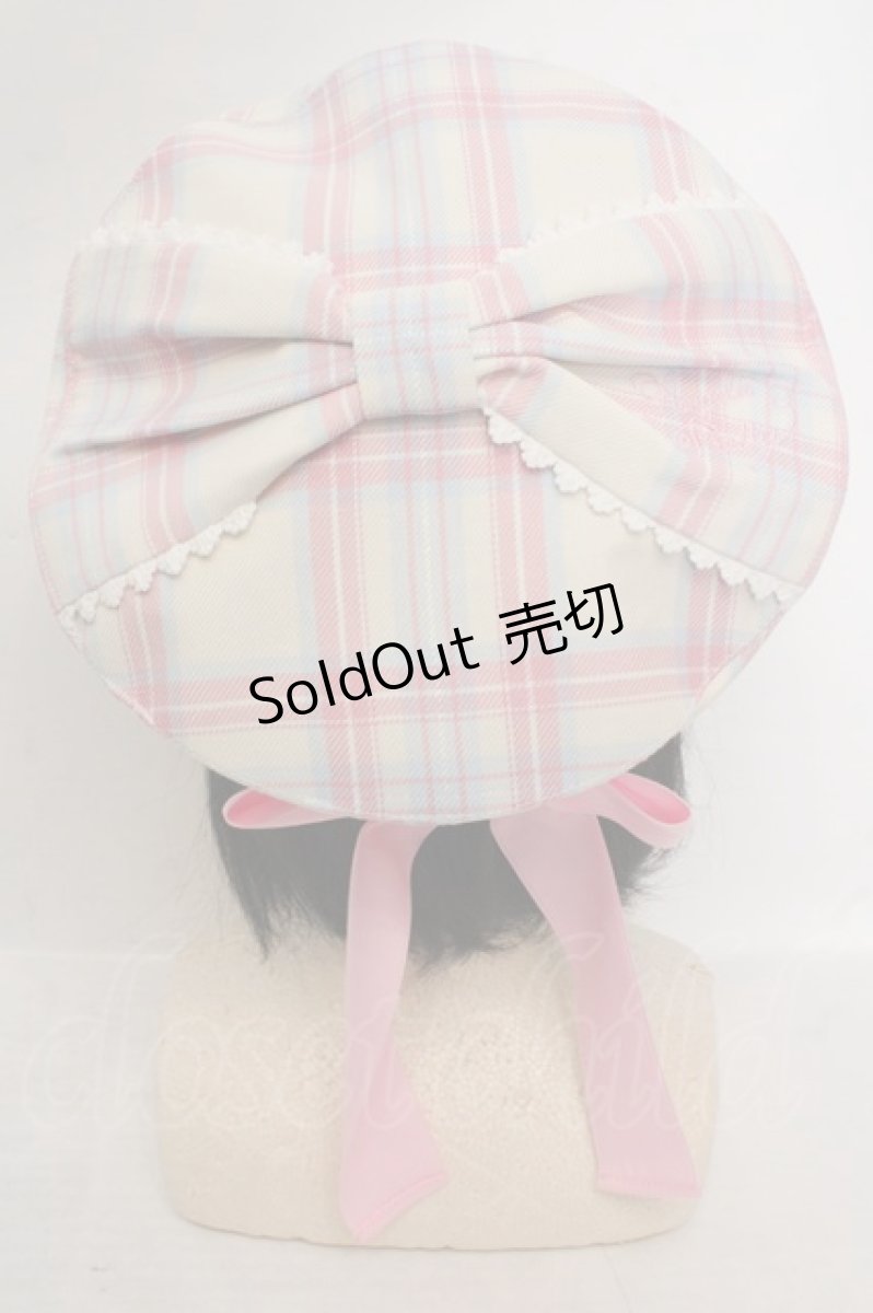 画像3: Angelic Pretty / Sugaryタータンチェックベレー  ピンク O-26-05-12-1008-AP-AC-OW-OS (3)