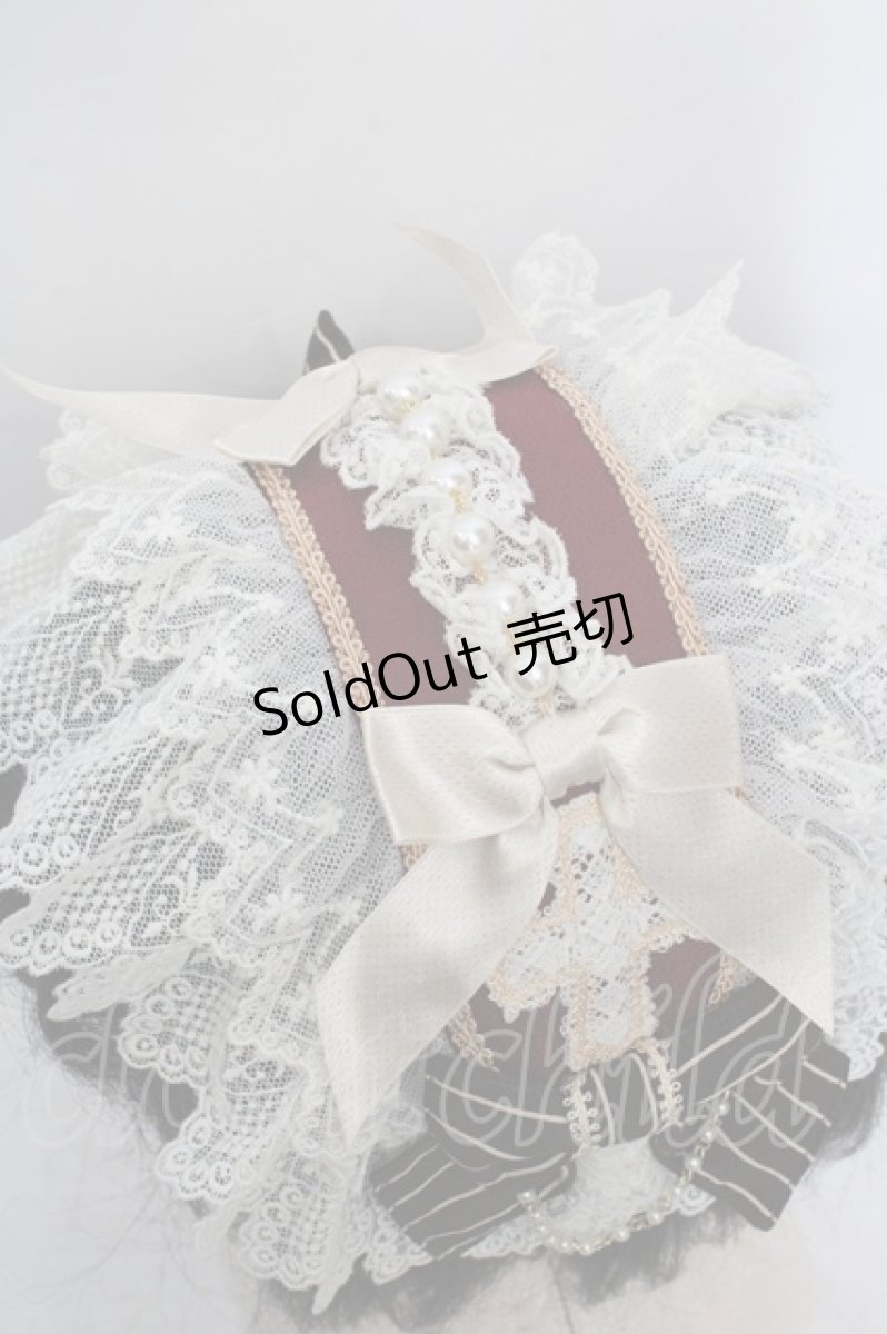 画像2: BABY,THE STARS SHINE BRIGHT / Margarethaカチューシャ  ワイン×オフシロ×ブラウン O-26-05-12-1012-BA-AC-IG-OS (2)