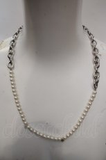 画像1: MILKBOY / PEARL NECKLACE  シルバー×パール O-26-05-12-1017-MB-AC-IG-OS (1)