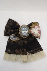 画像1: metamorphose / Vintage Cameo リボンクリップ  クロ O-26-05-12-1029-ME-AC-IG-OS (1)