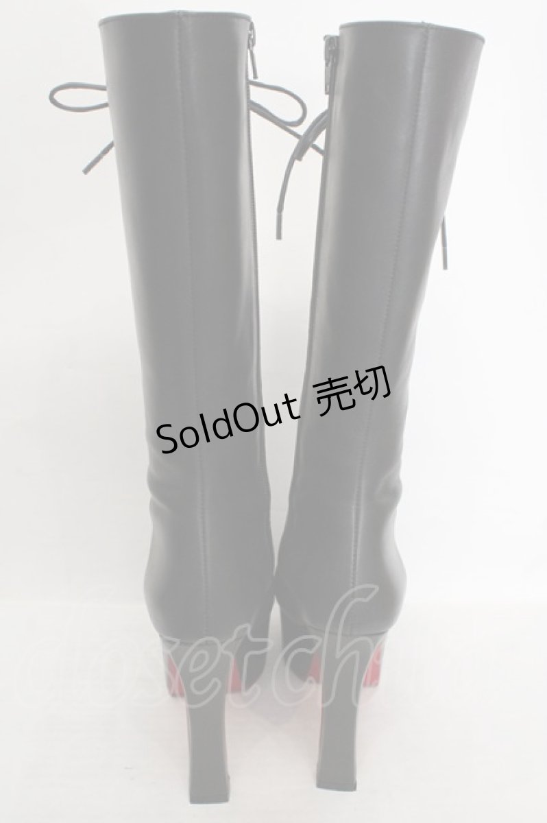 画像3: Na+H / ブーツ L ブラック O-26-05-12-1039-PU-SH-IG-OS (3)