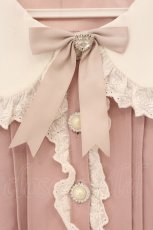 画像2: DearMyLove / コットンレースフリルワンピース M ミニ丈 ピンク×シロ O-26-05-12-006-GO-OP-IG-OS (2)