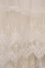 画像2: Sheglit / "Sirenetta"チュールスカート M オフホワイト O-26-05-12-065-EL-SK-IG-OS (2)