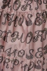 画像2: metamorphose / Romantic alphabet 3段フリルスカート  ピンク O-26-05-12-070-ME-SK-IG-OS (2)