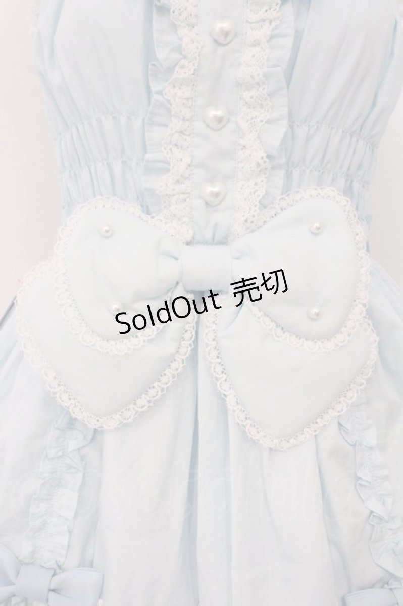 画像3: Angelic Pretty / ぷくぷくハニーシャーリングジャンパースカート  サックス O-26-05-12-071-AP-OP-IG-OS (3)