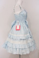 画像5: Angelic Pretty / ぷくぷくハニーシャーリングジャンパースカート  サックス O-26-05-12-071-AP-OP-IG-OS (5)