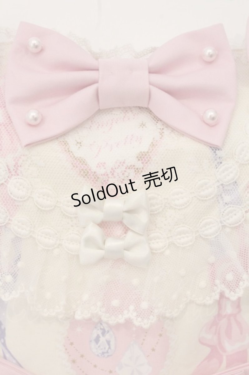 画像2: Angelic Pretty / Dolly Catジャンパースカート  オフシロ O-26-05-12-073-AP-OP-IG-OS (2)